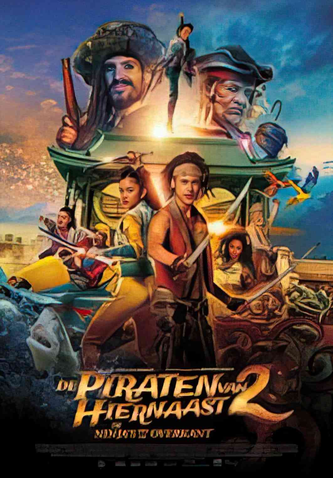De Piraten van Hiernaast II: De Ninja's van de Overkant  (2022),Online za darmo